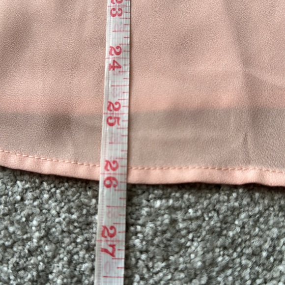 Women’s Buckle BKE Red Peach Fringe Tank-Top Medium - Picture 7 of 8